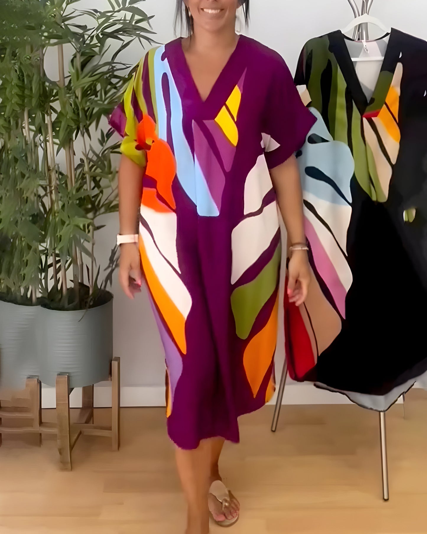 Wynne | Abstract Pattern Dress