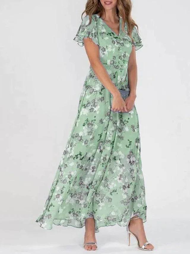 Alira | Flowy Tummy-Flattering Dress