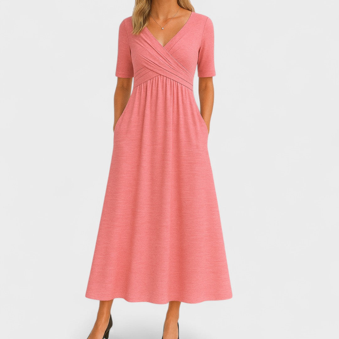 Isa™ - Elegant Midi Dress