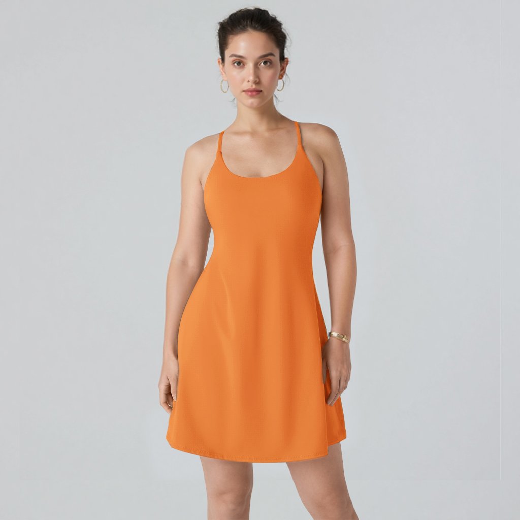 Olivia™ The Ultimate Tummy Control Backless Active Dress