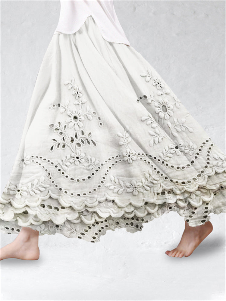 Cleo | Boho Chic Printed Skirt