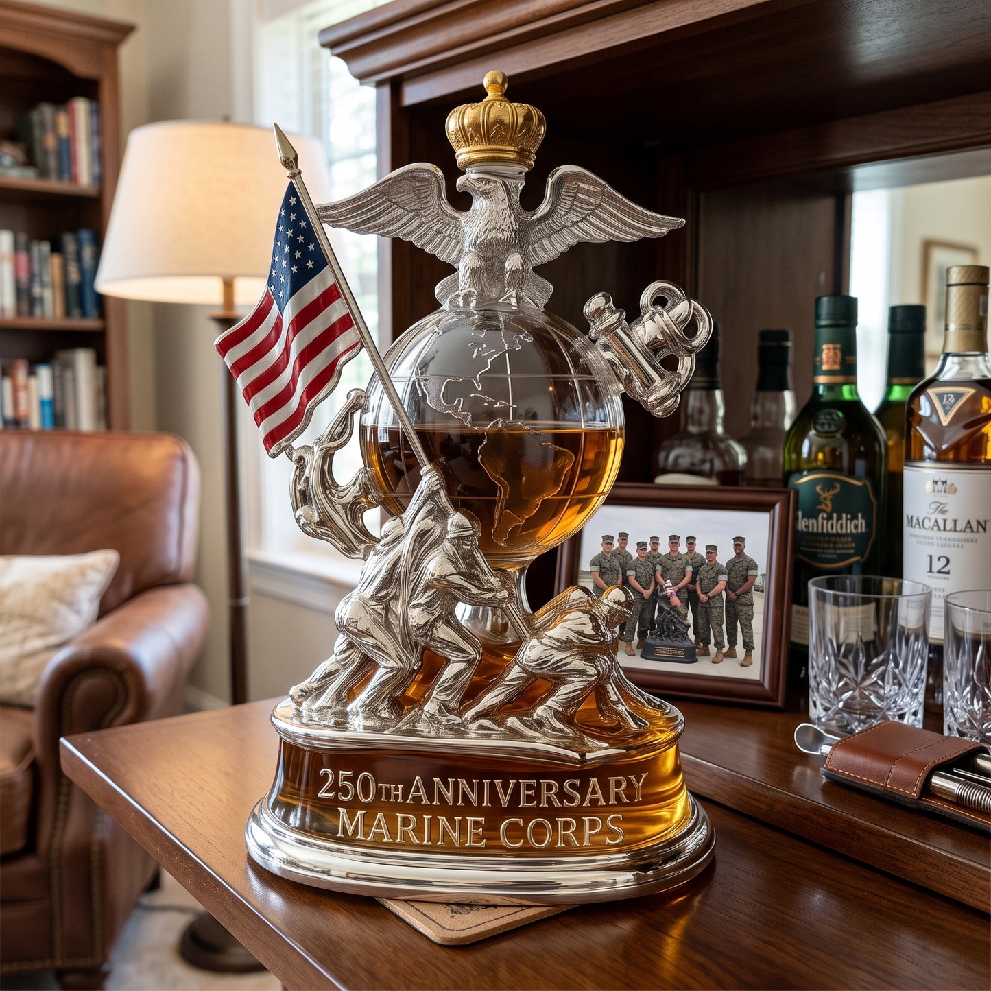Marine Corps Edition - Whisky Decanter