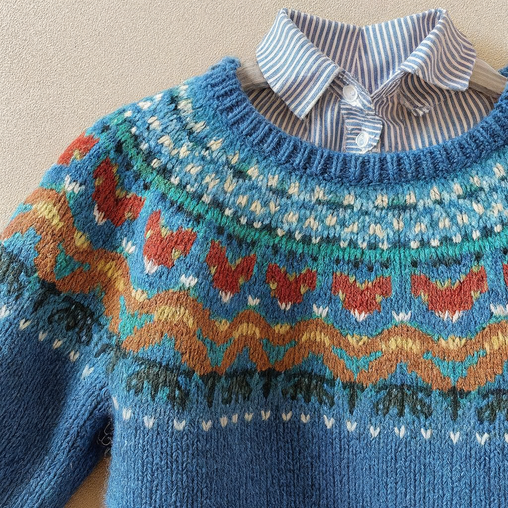 Irene™ | Classic Vintage Knit Jumper