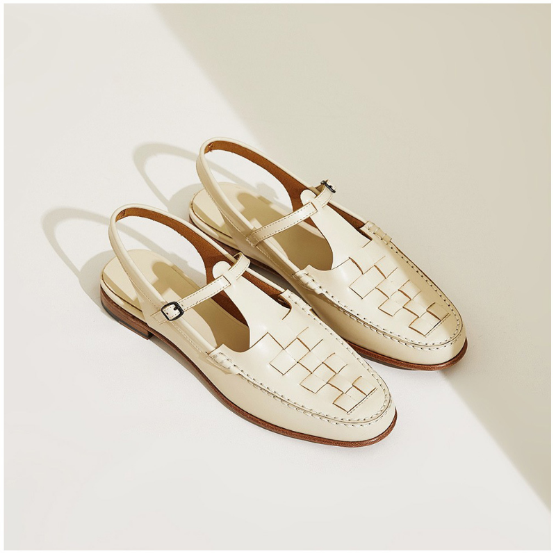 Eliara™ Woven Charm Sandals