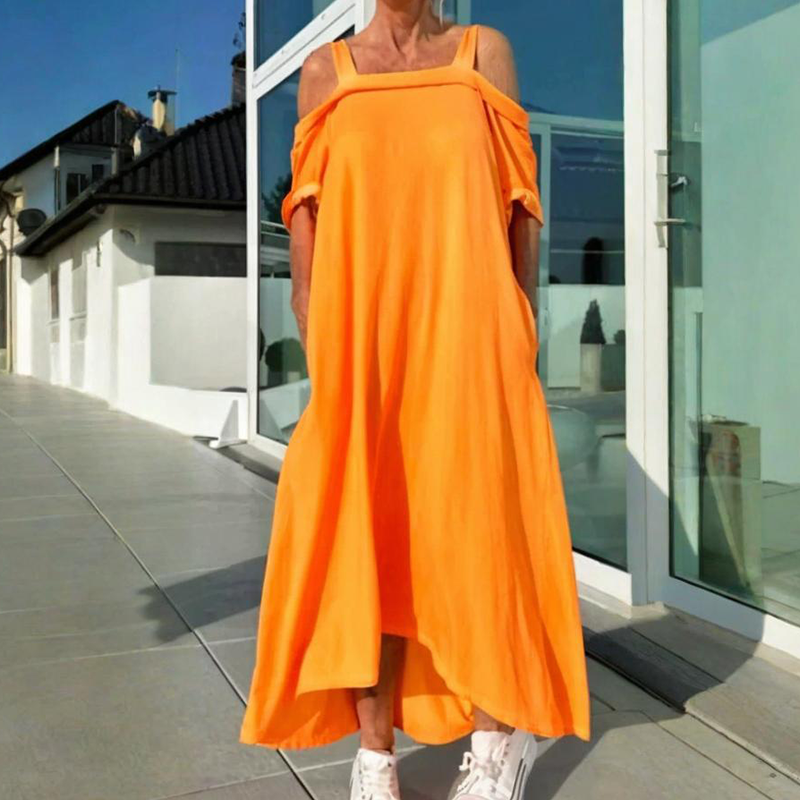 Liora | Effortless Flowy Midi Dress