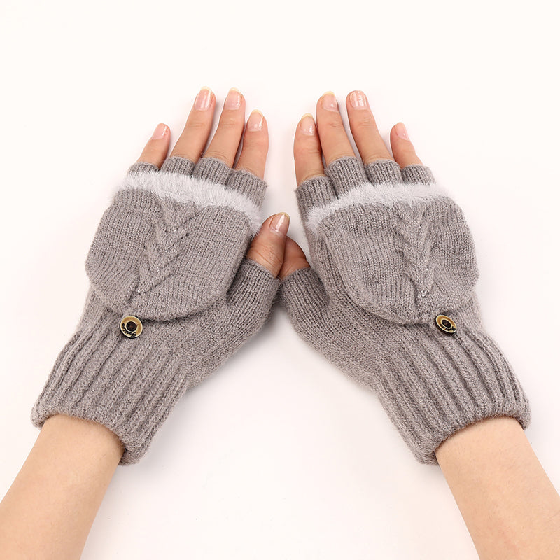 Warm Solid Colour Gloves