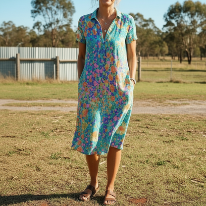 Sienna™ -  Figure Flattering Summer Dress