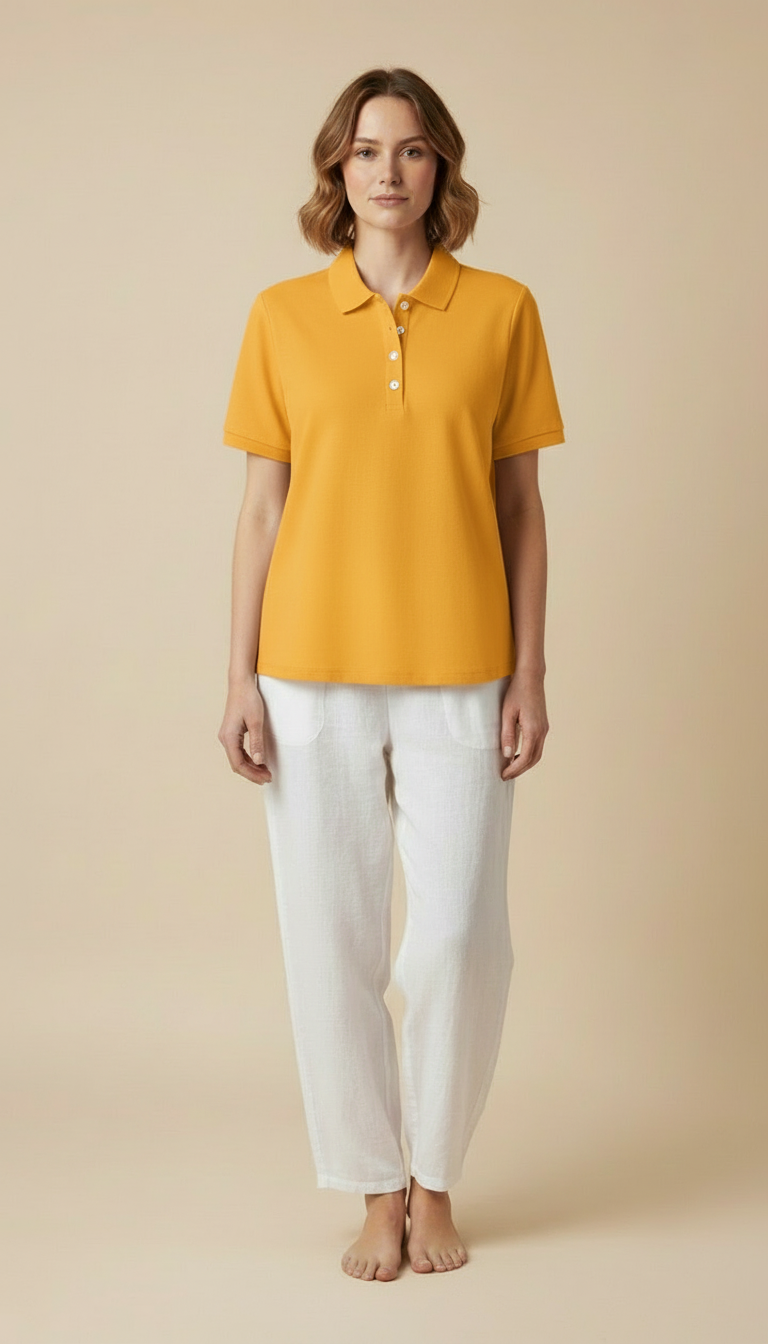 Aksana™ - Comfortable Women's Polo Shirt With Soft Fabric