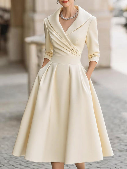 Florence Elegant Midi Dress