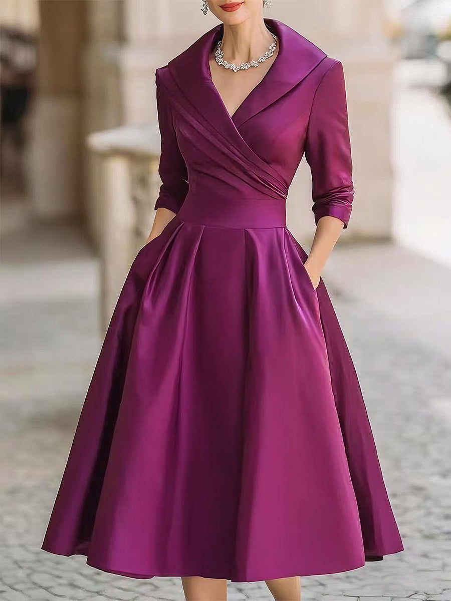 Florence Elegant Midi Dress