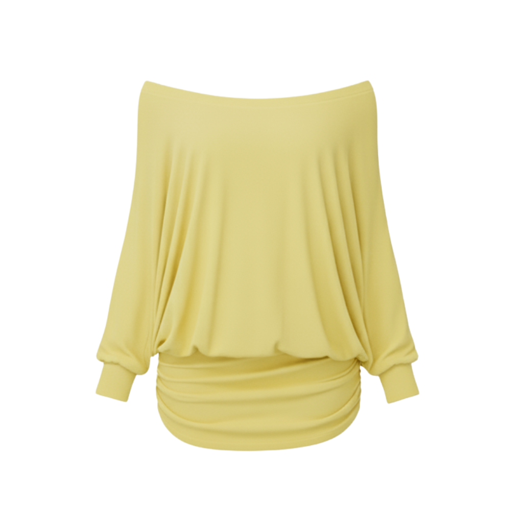 Lunara™ - Off-Shoulder Ruched Mini Dress