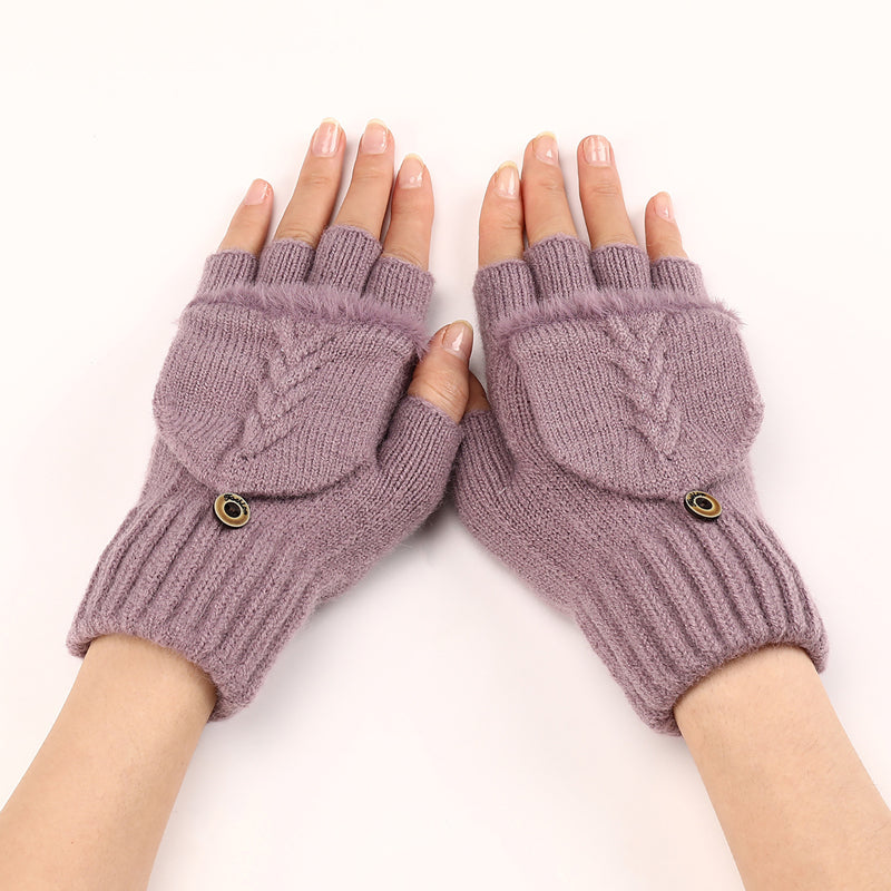 Warm Solid Colour Gloves