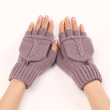 Warm Solid Colour Gloves