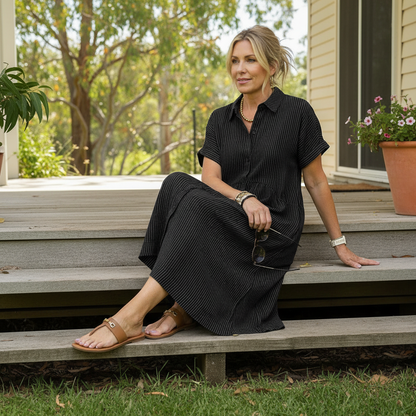 Aurelia™ – Chic Striped Dress