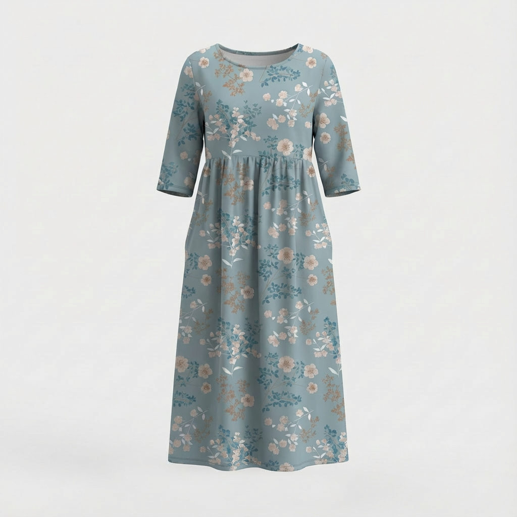 Eliza Relaxed Midi Dress