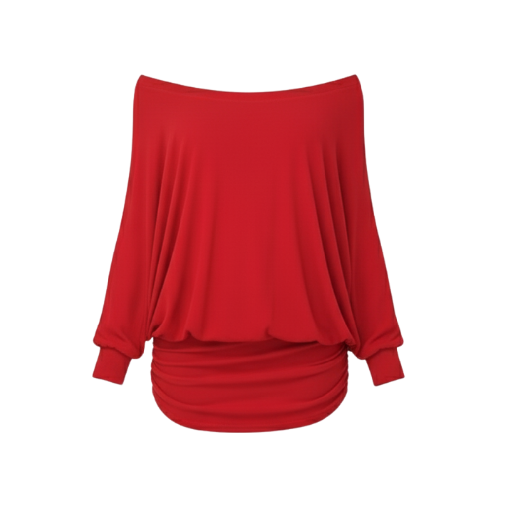 Lunara™ - Off-Shoulder Ruched Mini Dress