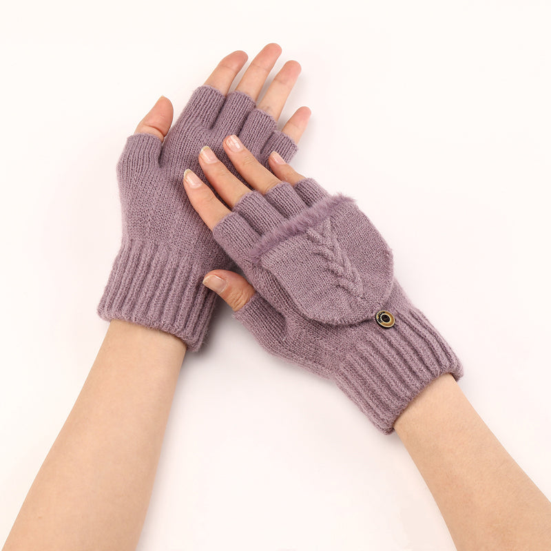 Warm Solid Colour Gloves