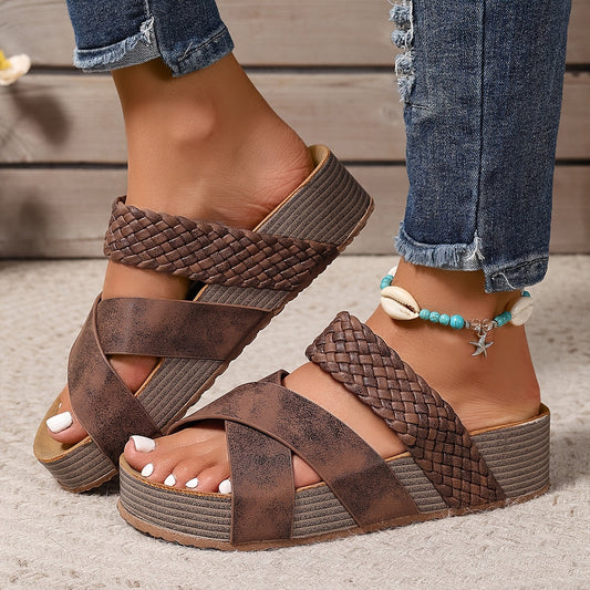 Lena™ - Orthopedic Leather Sandal