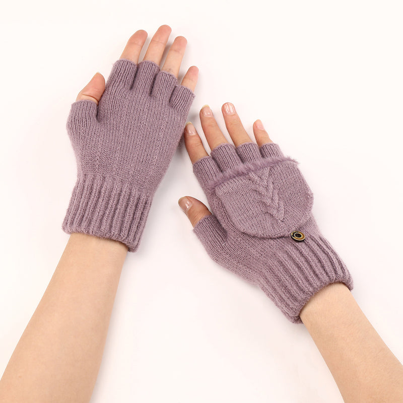 Warm Solid Colour Gloves