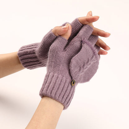 Warm Solid Colour Gloves