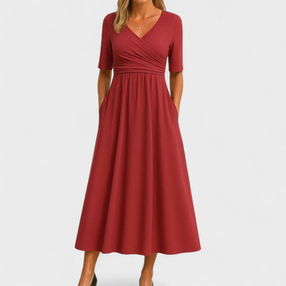 Isa™ - Elegant Midi Dress