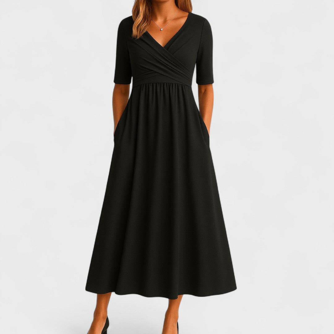 Isa™ - Elegant Midi Dress