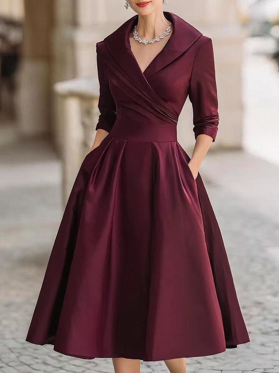 Florence Elegant Midi Dress