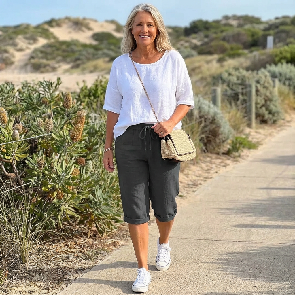 Emma™ - Cotton-Linen Women’s Pants