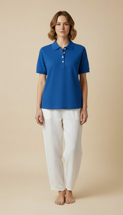 Aksana™ - Comfortable Women's Polo Shirt With Soft Fabric