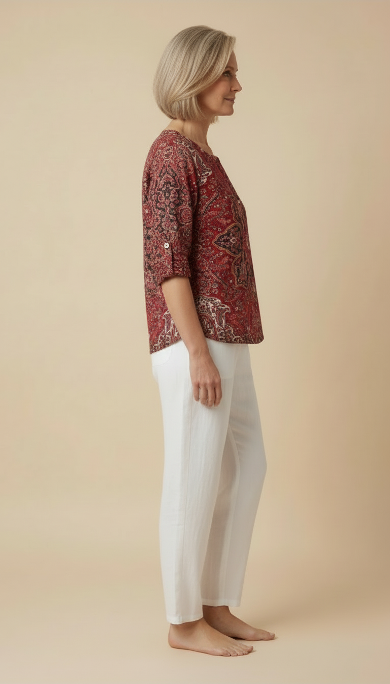 Joan™ - Floral Print Blouse