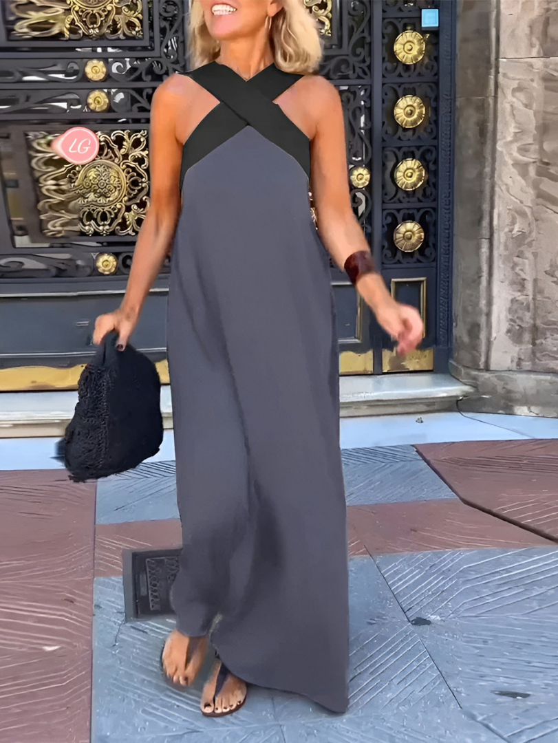 Aimee™ - Breathable Comfortable Crossed Maxi Dress