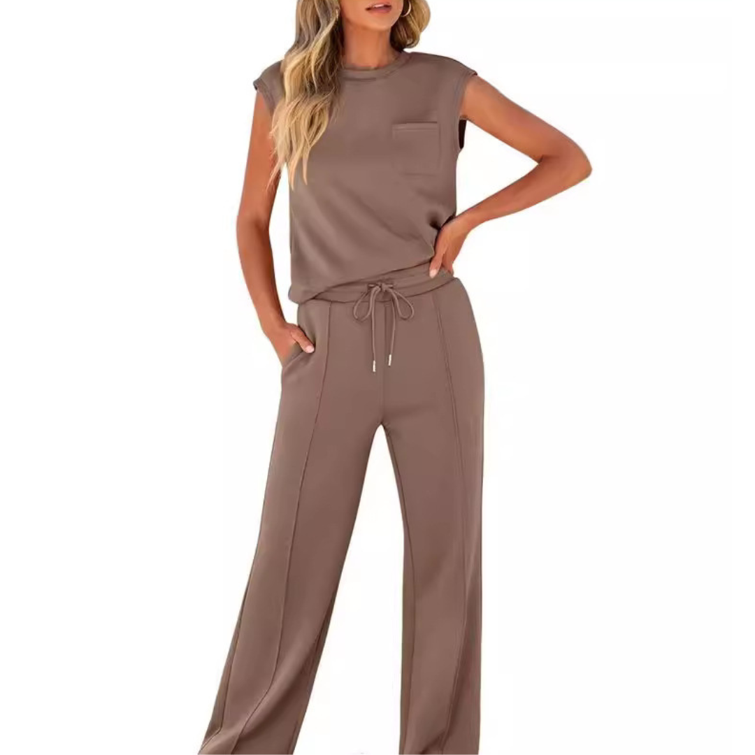 KAIYA | Casual Summer Soft Lounge Co-Ord