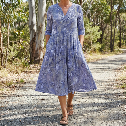 Harlow™ – Elegant Dress with V-Neck
