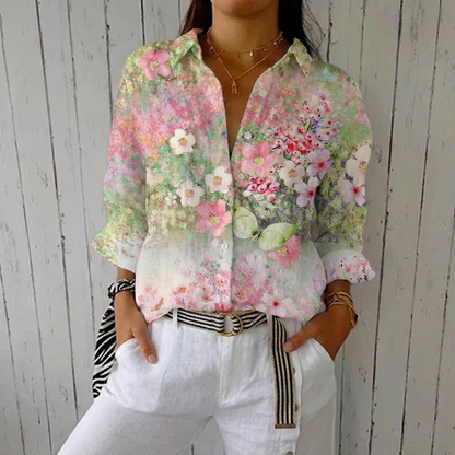 Leura™ - Floral Boho Blouse