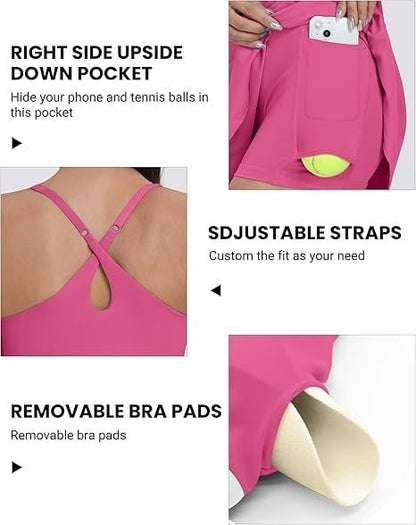 Olivia™ The Ultimate Tummy Control Backless Active Dress