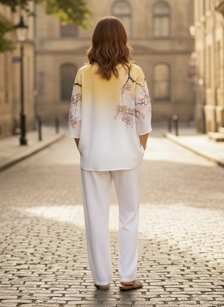 Floravine™ Golden Blossom Two-Piece Set