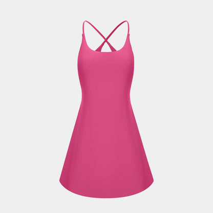 Olivia™ The Ultimate Tummy Control Backless Active Dress