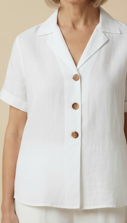 Lois™ - Elegant Plain Blouse
