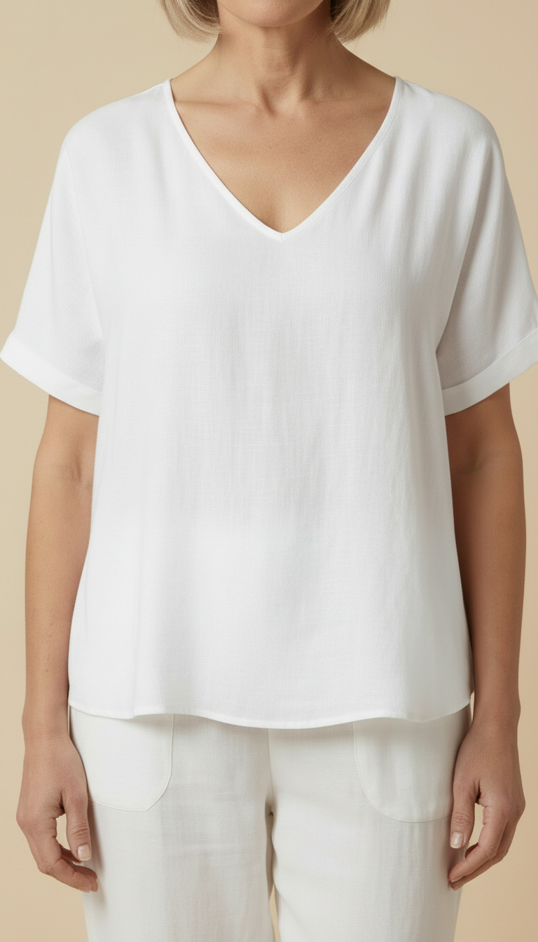 Sasha™ - Soft Loose-fit Tummy-covering Shirt