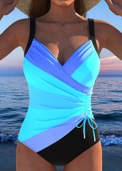 Grace® | Luxe Surplice Swimsuit with Colourful Print