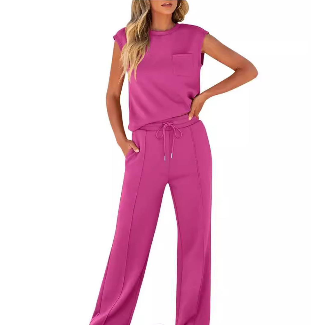 KAIYA | Casual Summer Soft Lounge Co-Ord