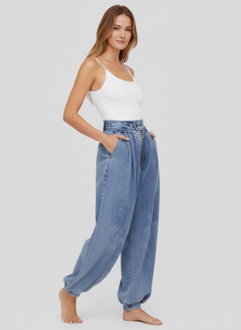 Wilma™ High Waist Balloon Jeans
