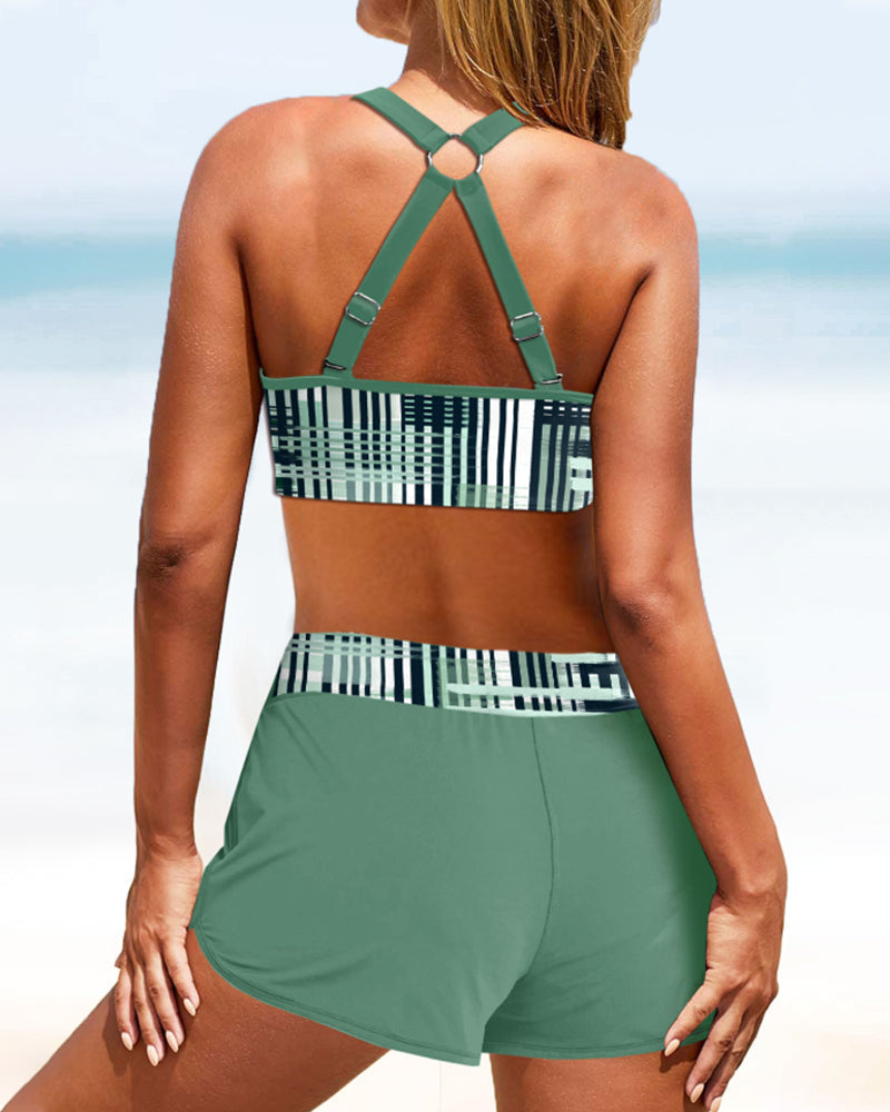 Grace® | High Waist Ribbed Bikini