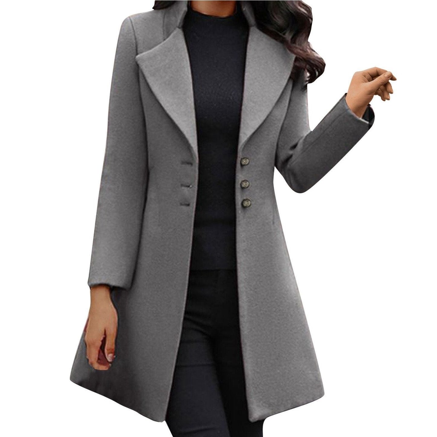 Freya™ - Italian Long-Sleeve Coat
