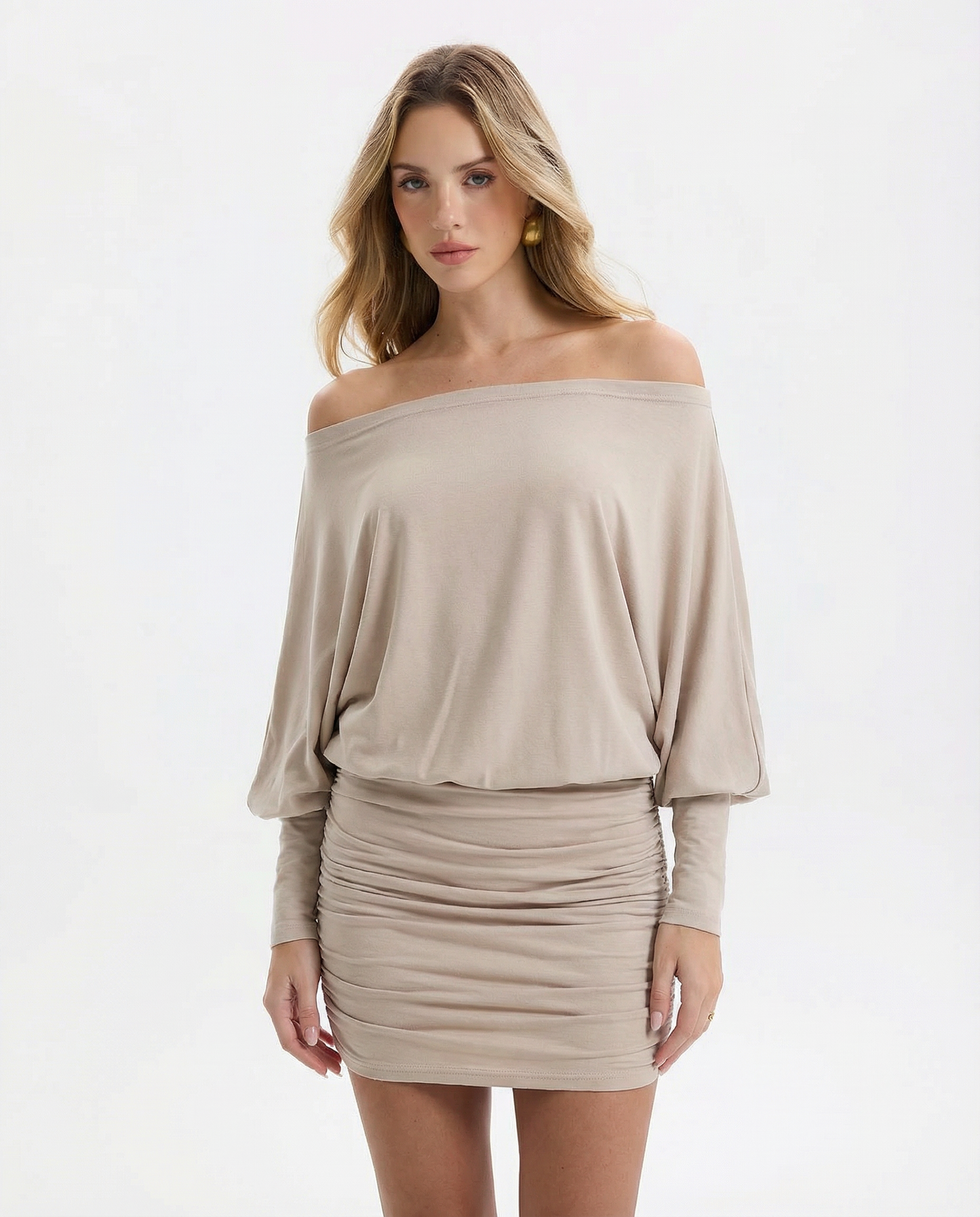 Grace™ | SOLA Ruched Mini Dress