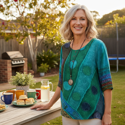 Ysolde™ – Artistic Flow Top