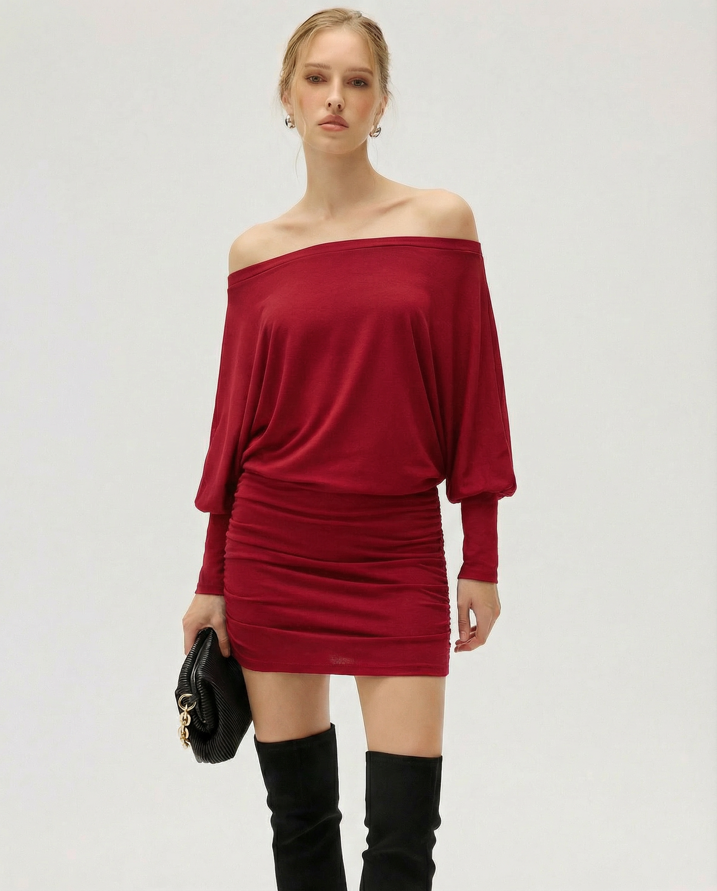 Grace™ | SOLA Ruched Mini Dress
