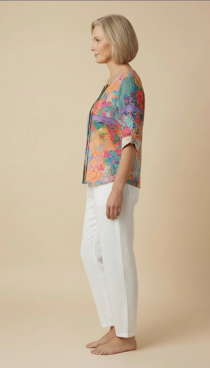 Joan™ - Floral Print Blouse