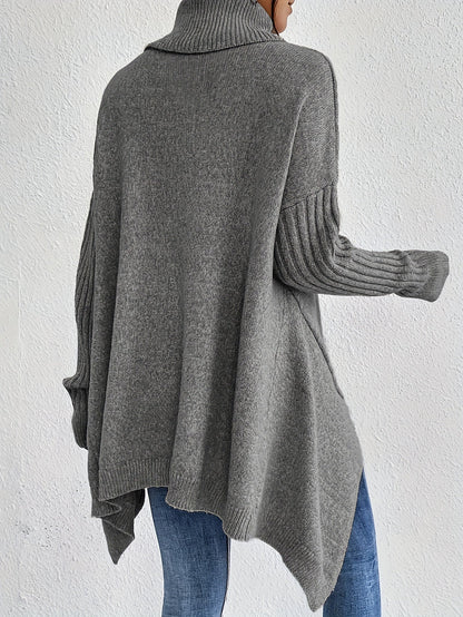 Tahlia™ - Casual Long Sleeve High Neck Sweater