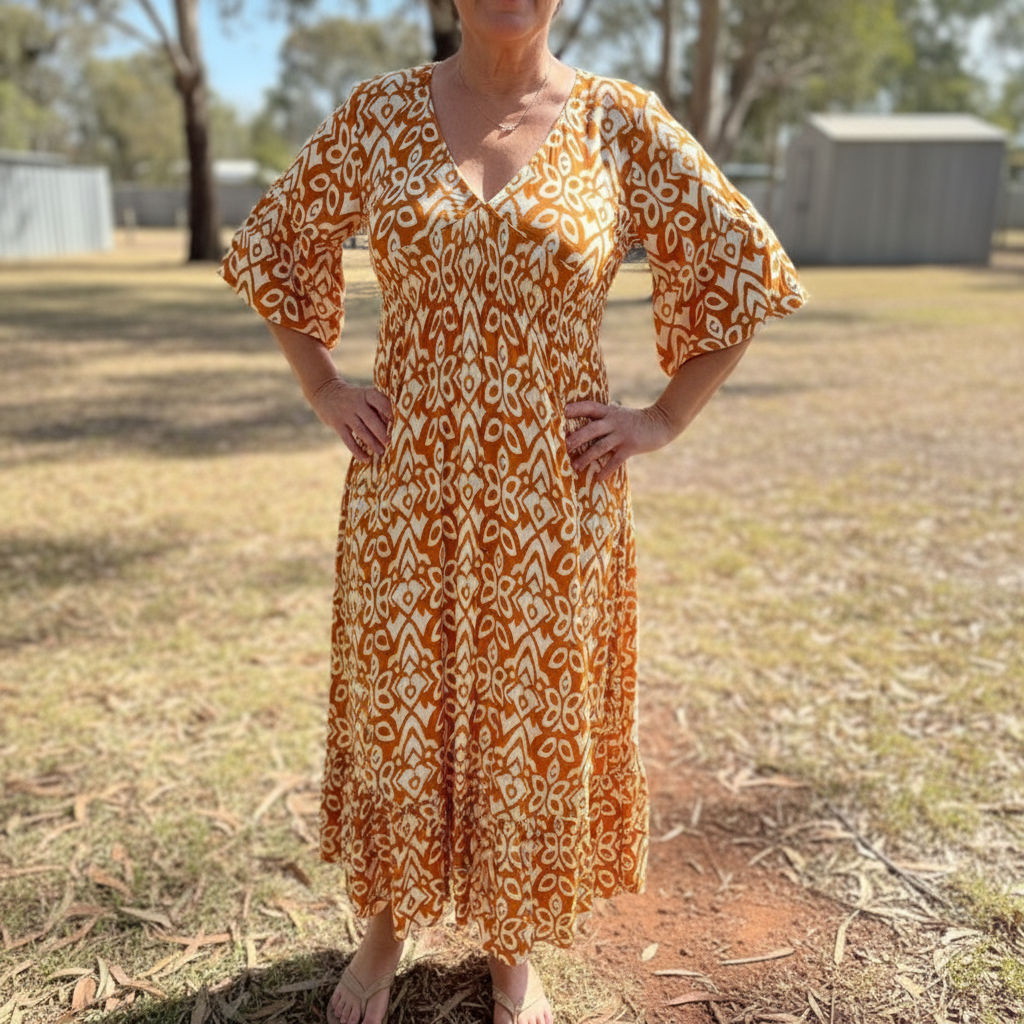 Paige™ – Boho Printed Dress